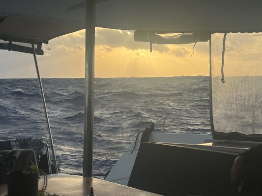 Hitchhiking across the Atlantic