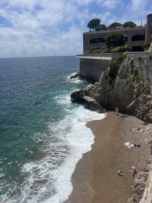 South of France beach.