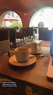 digital nomad life in peru