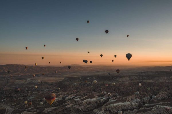 Cappadocia-Balloons-Aerial Cappadocia-Balloons-Aerial