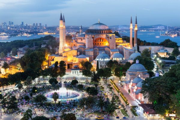 Istanbul-Aerial-view-of-Hagia-Sophia Istanbul-Aerial-view-of-Hagia-Sophia